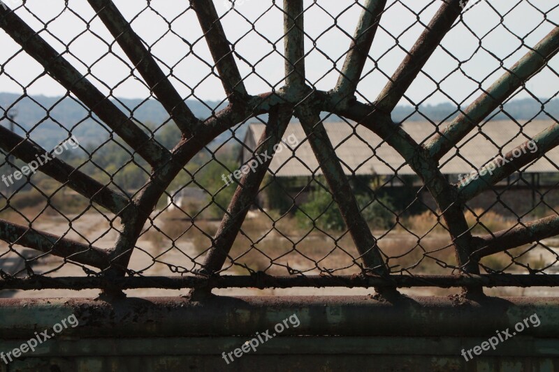 Abandoned Factories Gates Iron Old