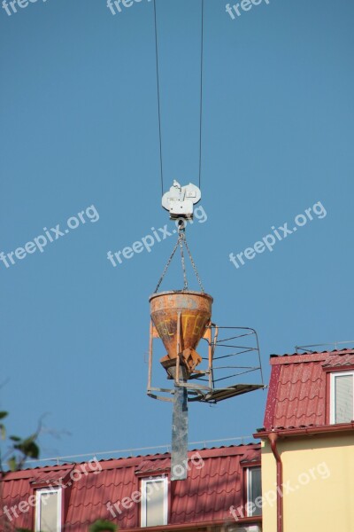 Concrete Container Crane Heavy Hook