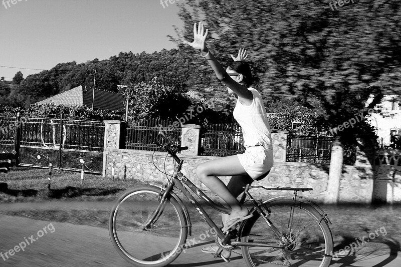 Bicycle Bikes Country Girls Riding