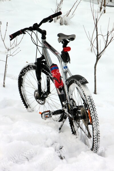 Bike Cold Cycling Mountain Riding