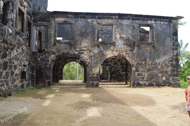 Castle Strong Beach Bahia Brazil Beach