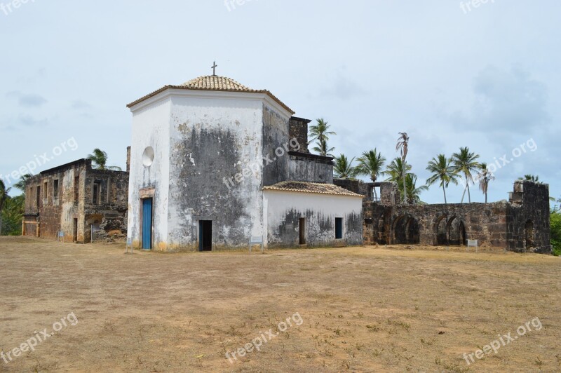 Garcia D'ávila Castle Strong Beach Bahia Brazil Castle