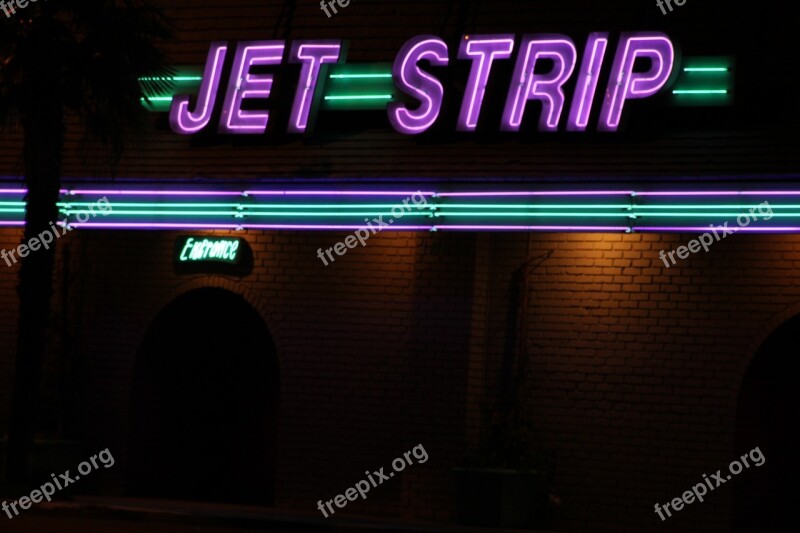 Jet Strip Logo La Club