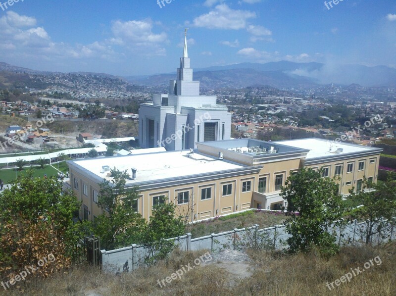 Temple Mormon Tegucigalpa Honduras Free Photos