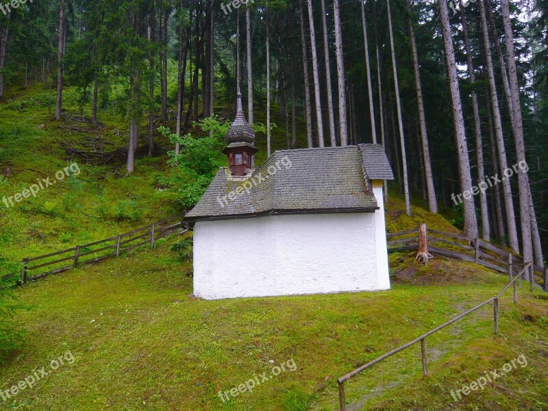 Austria Landscape Church Building Fence