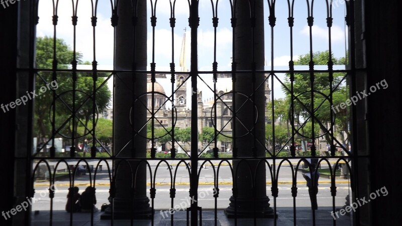 Teatro Degollado Theatre Grating View Free Photos