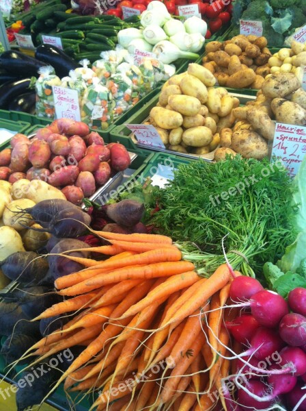 Vegetables Market Eat Food Free Photos