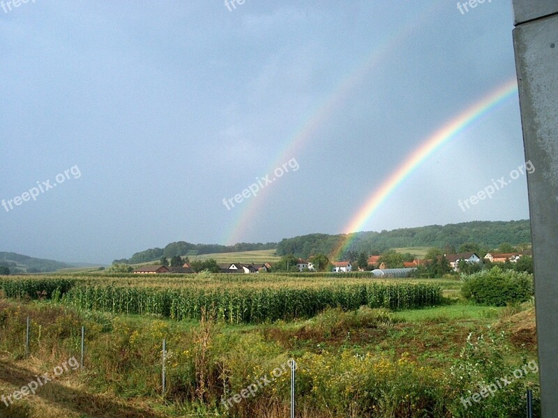 Rainbow Nature Sky Free Photos