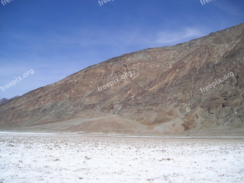 Death Valley California Usa Hot Dry