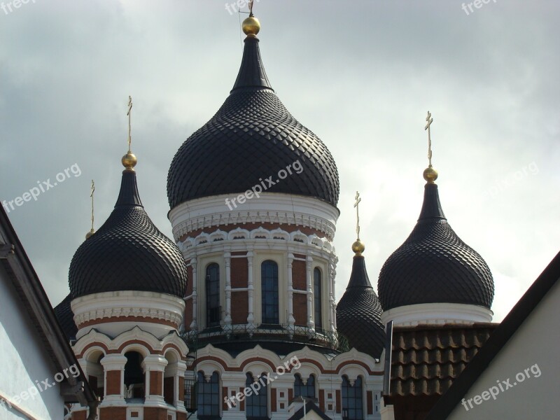 Tallinn Dome Grey Church Profile