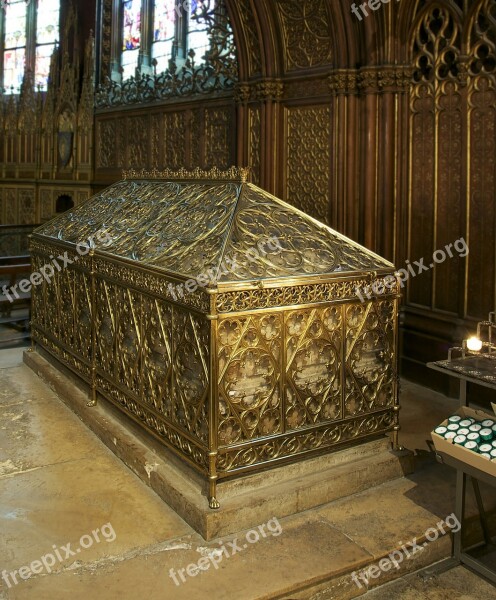 Tomb Saint Genevieve Church St Etienne Paris