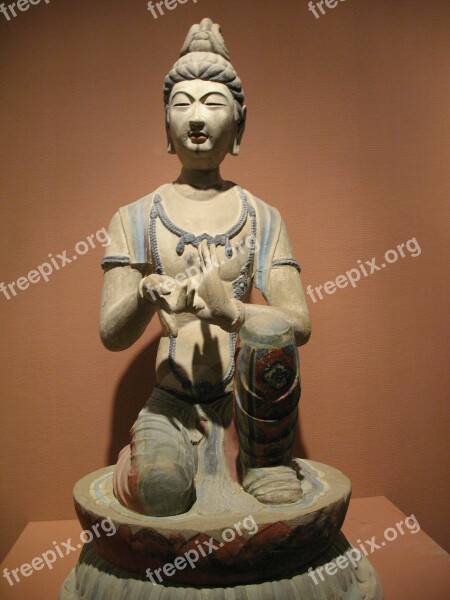 Buddhism Dunhuang Statue Exhibition Art Gallery