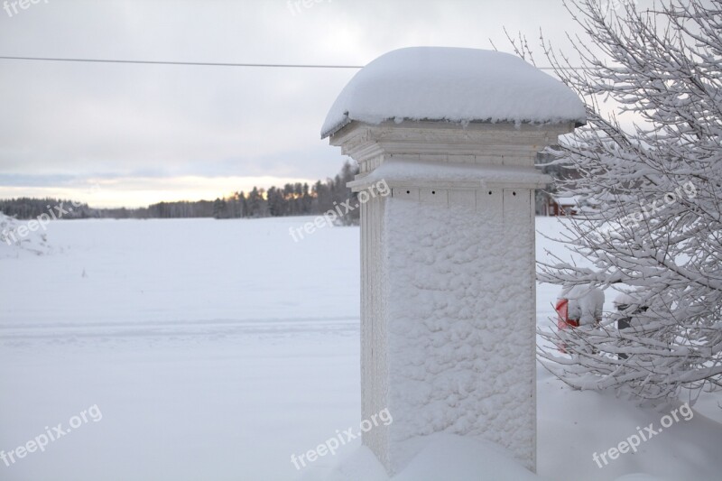 Winter Snow Landscapes Port Milestone Wood