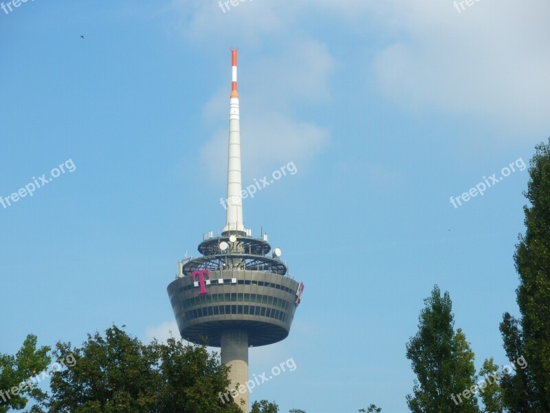 Tv Tower Cologne Telecommunication Tower Colonius Free Photos