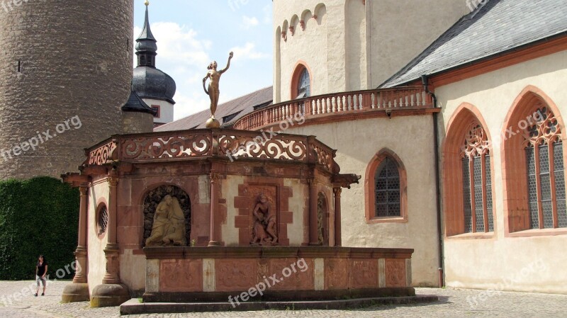 Würzburg Russian Fortress Fountain Free Photos