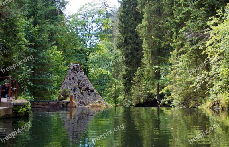 Hřensko Czech Switzerland Defile The Wild Gorge River