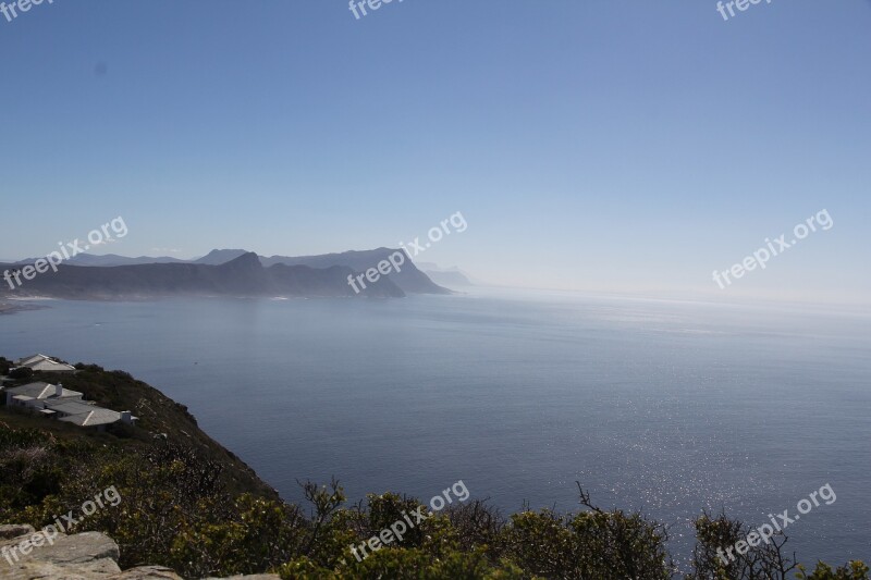 South Africa Cape Point Sea Cape Of Good Hope Outlook