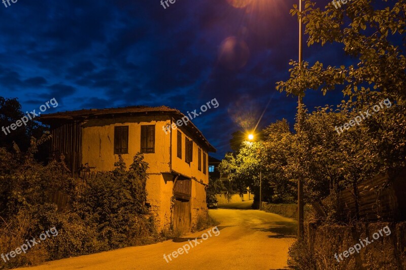 Safranbolu Mounts Night Levied Smelly Streets Date