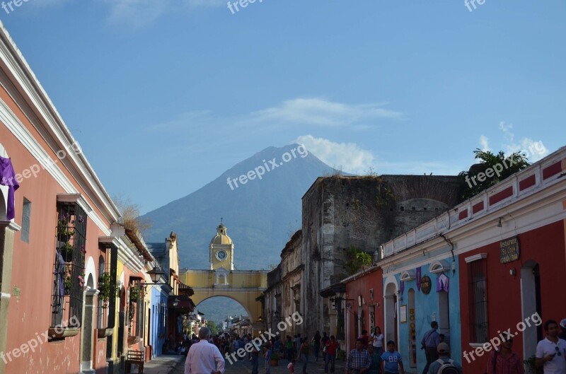 Antigua Guatemala Colonial City Guatemala Free Photos