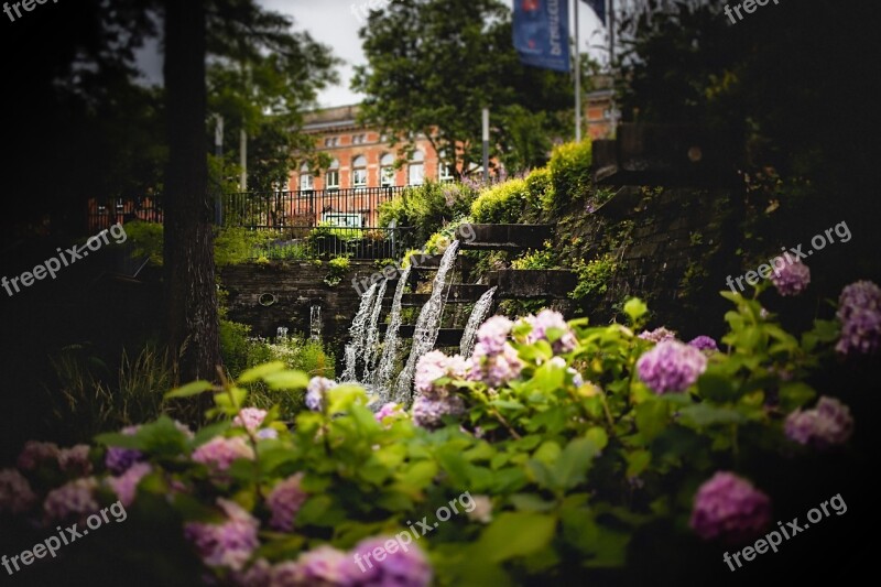 Fountains Trick Water Tilt Shift