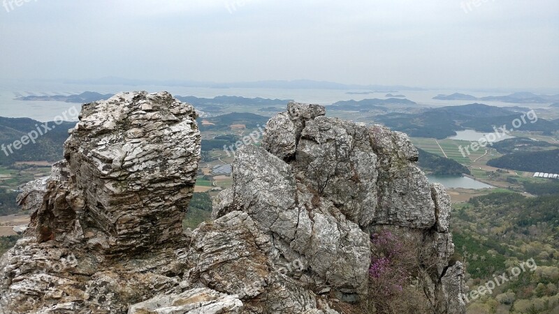 Nature Scenery Heaven Rock Mountain