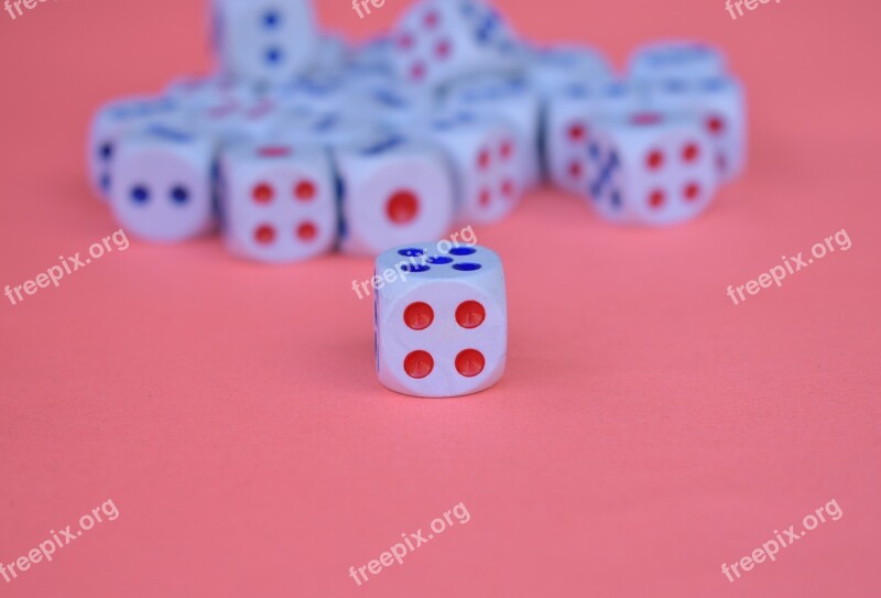 Dice Cube Dices Gambling Play