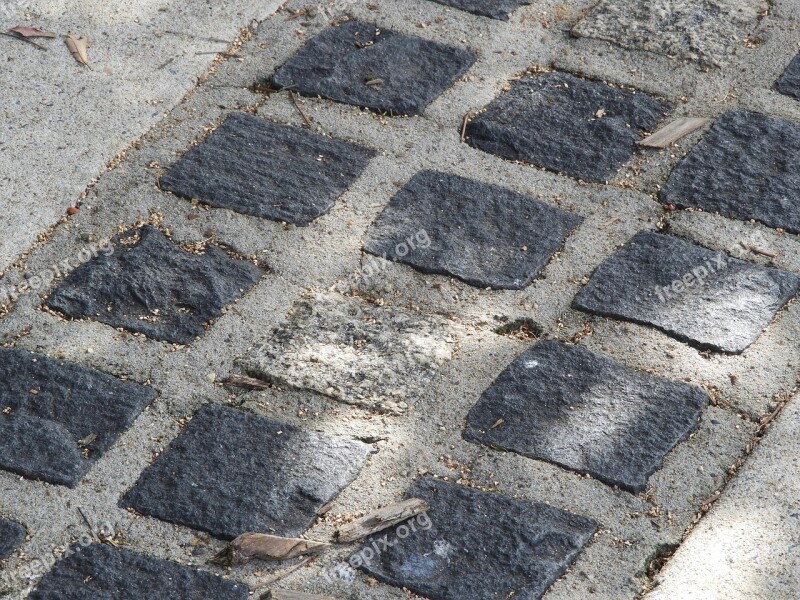 Path Concrete Cement Square Geometric