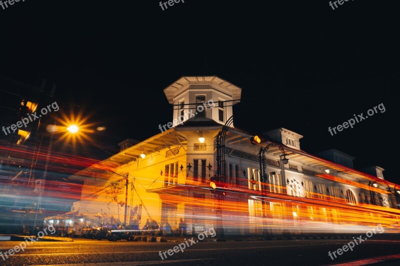 Landscape Night Lamp The Landscape City