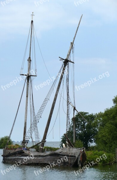 Ship Boat Sailing Ship Mast Sailing Boat