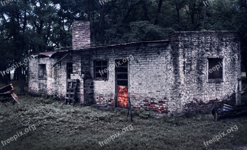 House Deterioration Old Abandoned Ruin