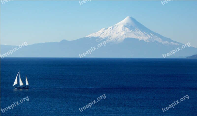 Lake Llanquihue Chile Osorno Puerto Varas Lake