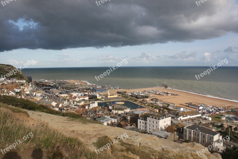 Hastings Uk Sky Clouds Cloudy