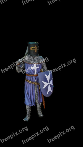 Warrior Man Medieval Knight Soldier