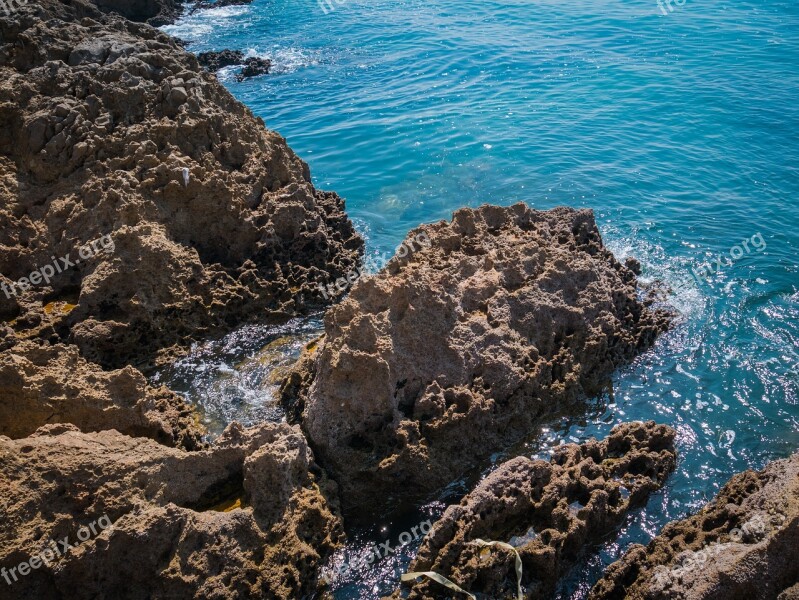 Sea Rock Water Ocean Coast