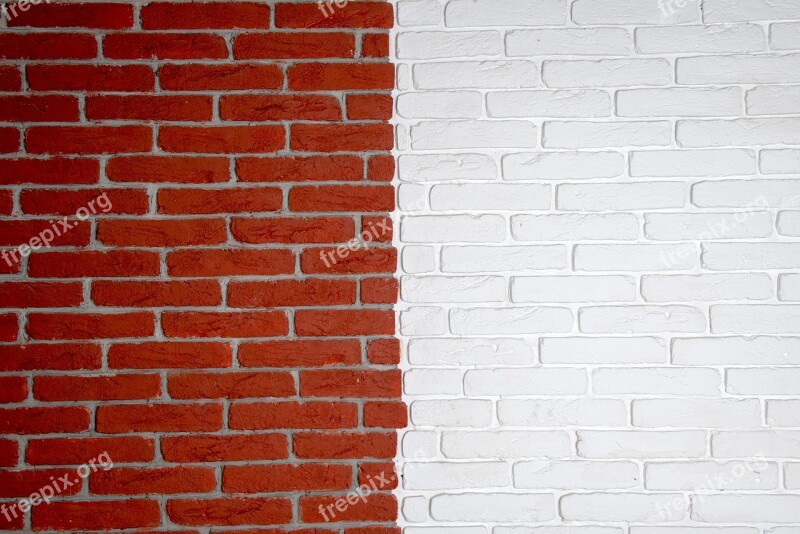 Background Brick Wall Walls Bright