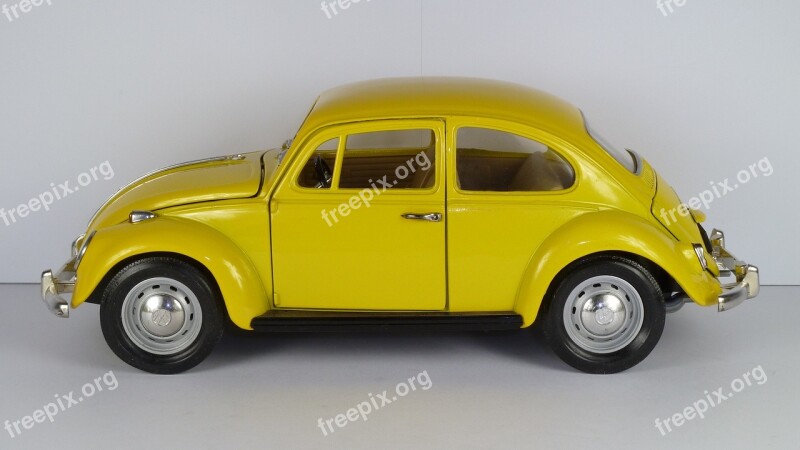 Vw Beetle Vw Käfer 1967 1x18 Model Car