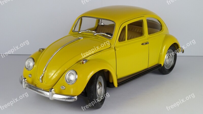 Vw Beetle Vw Käfer 1967 1x18 Model Car