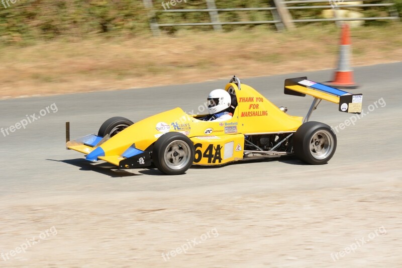 Single Seater Race Car Competition Speed Hillclimb