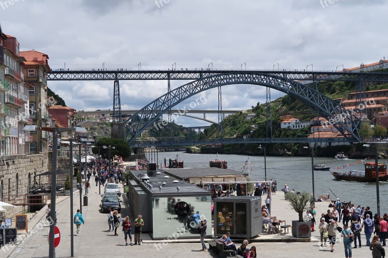 Porto Bridge Douro Free Photos