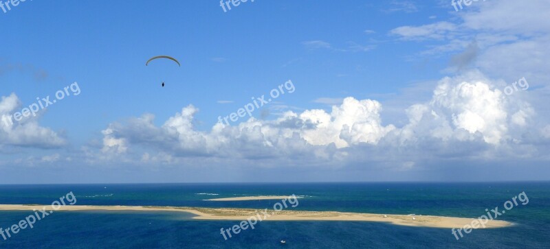 Atlantic Ocean France Dune Pyla Pilat