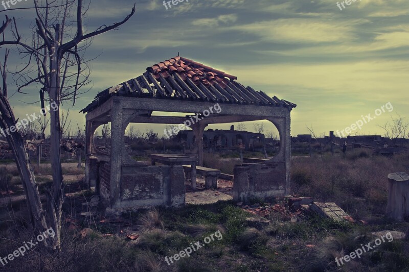 Abandoned Shredding Rubble Broken Epecuén