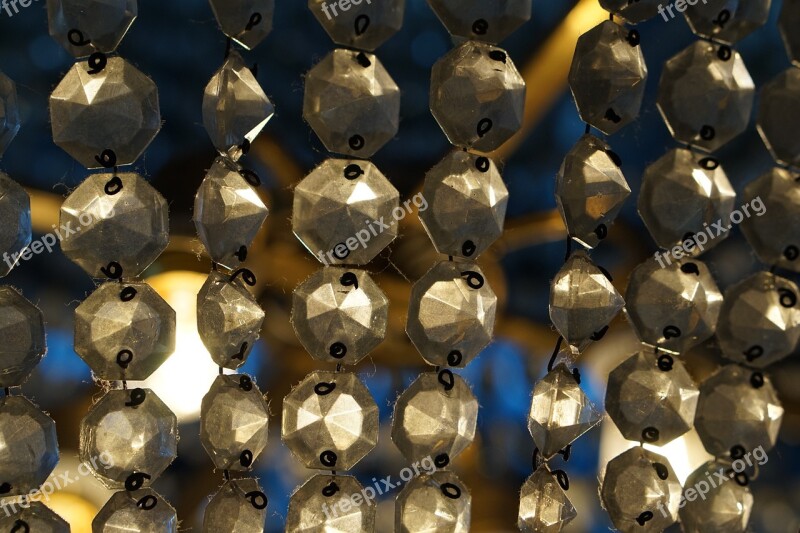 Chandelier Light Abstract Design Pattern