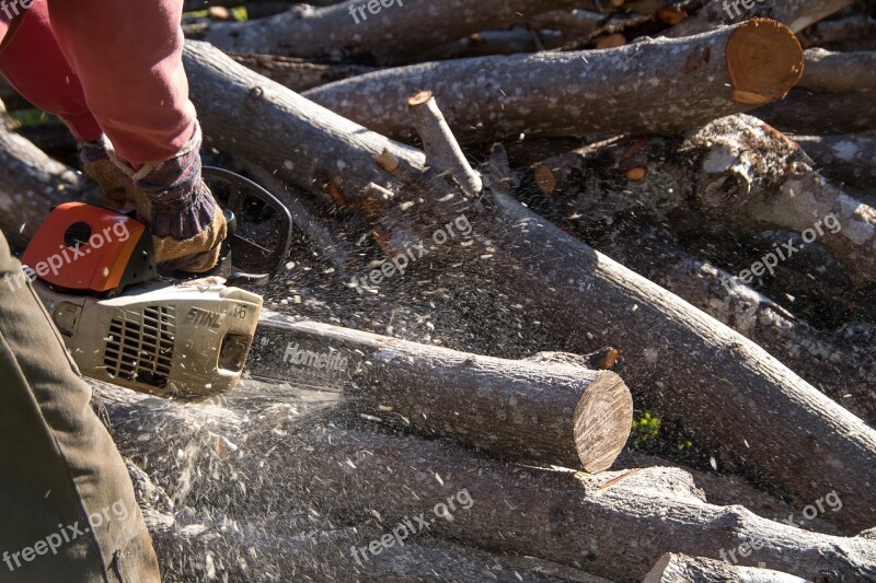 Chainsaw Saw Tool Power Cutting