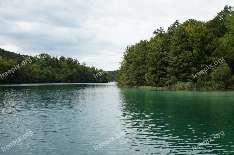 Plitvice Croatia Lake Free Photos