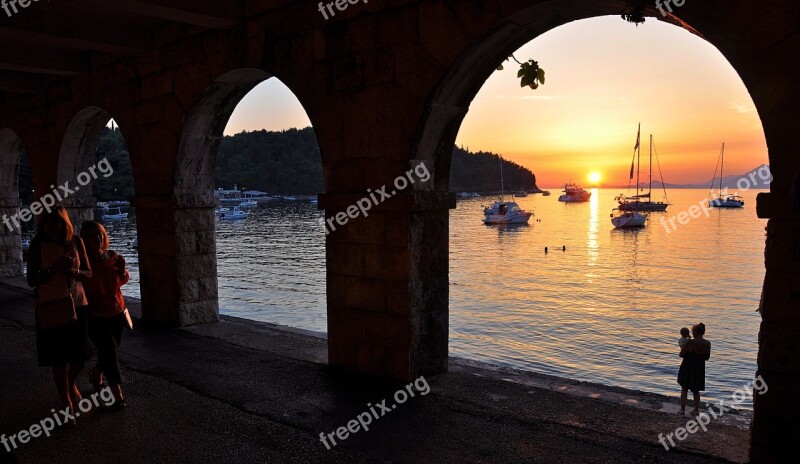 Croatia Cavtat Marine Water Beach