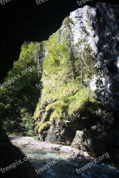 Gorge Nature Landscape Rock Mountains