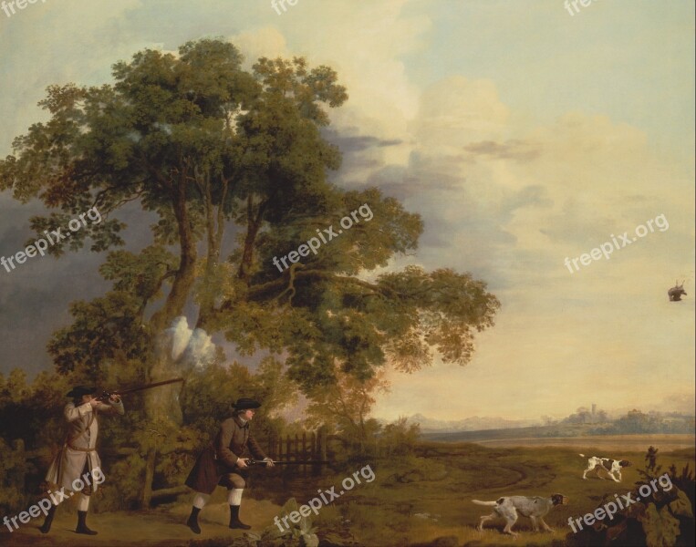 George Stubbs Landscape Art Artistic Painting