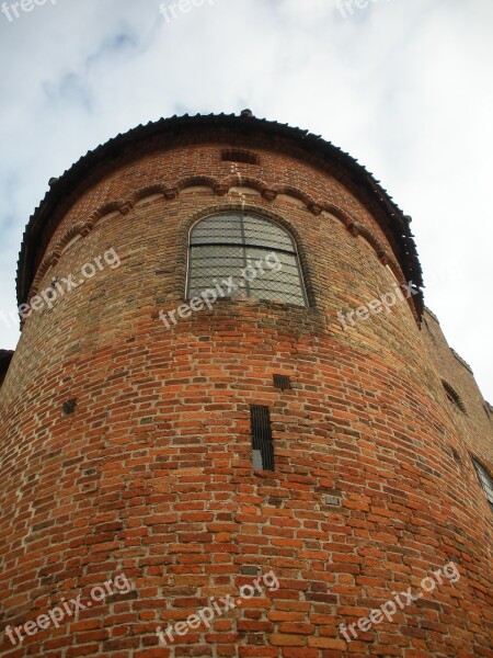 Medieval Castle Detail Corner Tower Architecture History