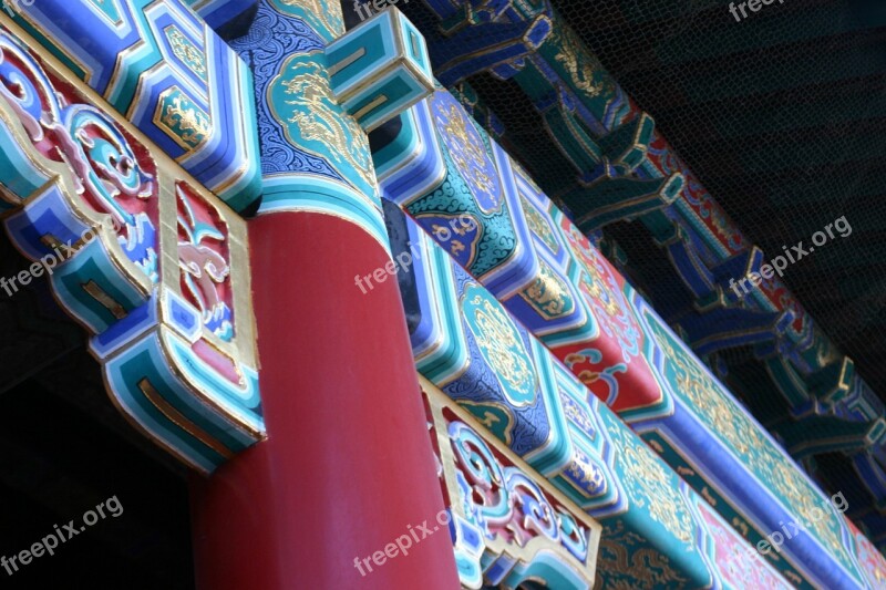 China Roof Forbidden Forbidden City Free Photos