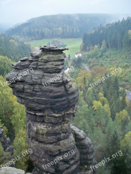 Saxon Switzerland Sand Stone Landscape Free Photos